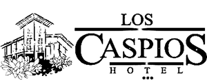 Logo los Caspios Hotel negro