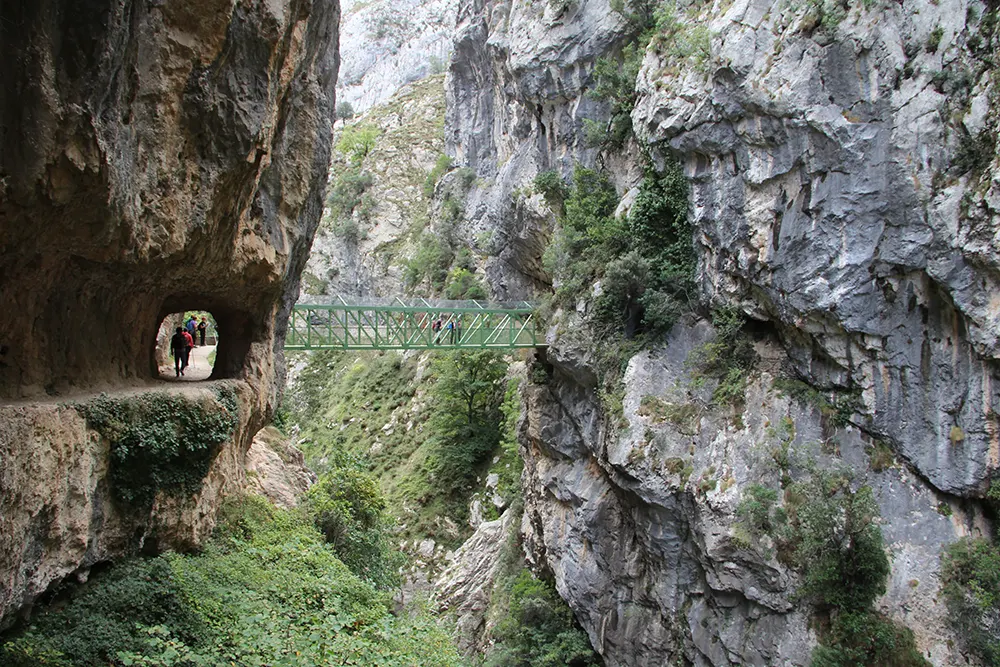 Ruta del Cares en los Picos de Europa Asturias